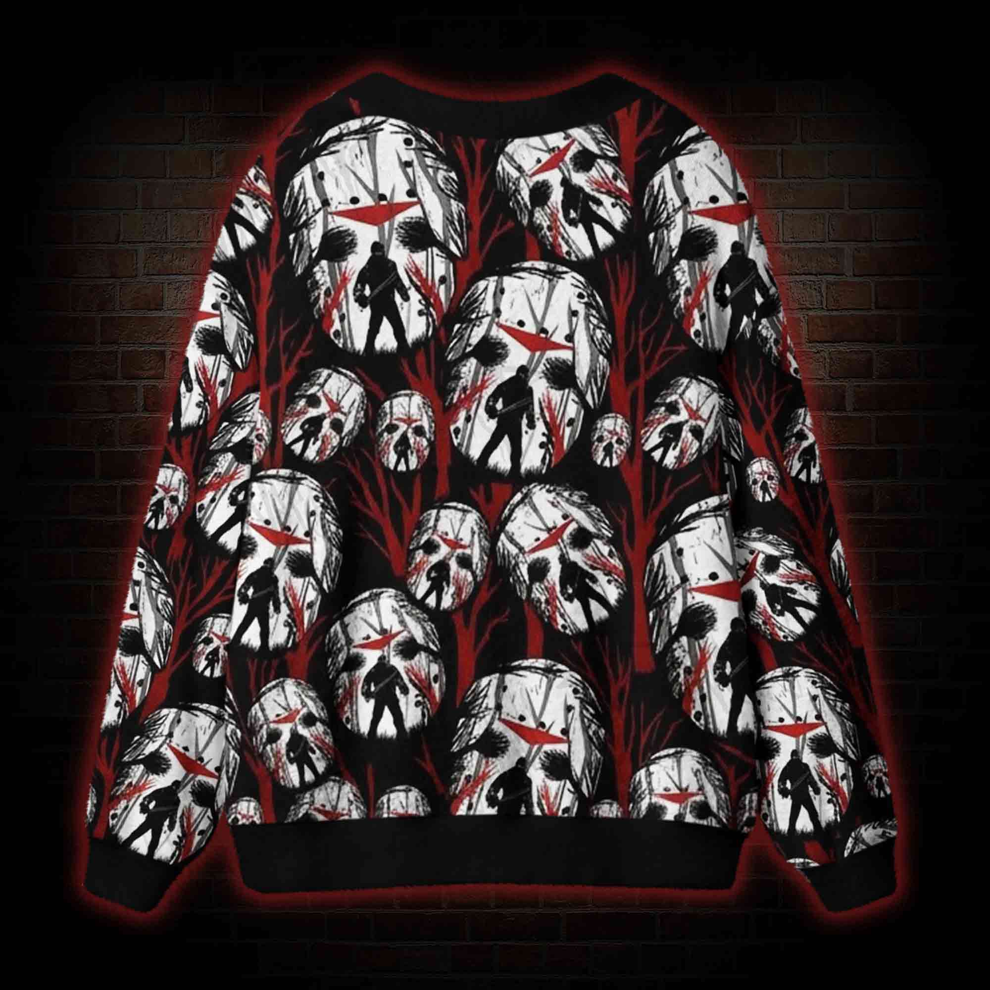 Friday Horror Night Cardigan Sweater