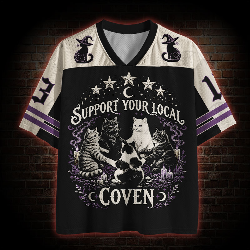 Support Your Local Coven Mesh Jersey