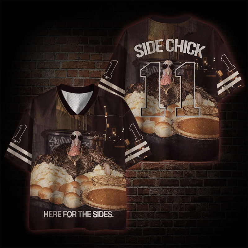 Here for the Sides Mesh Jersey