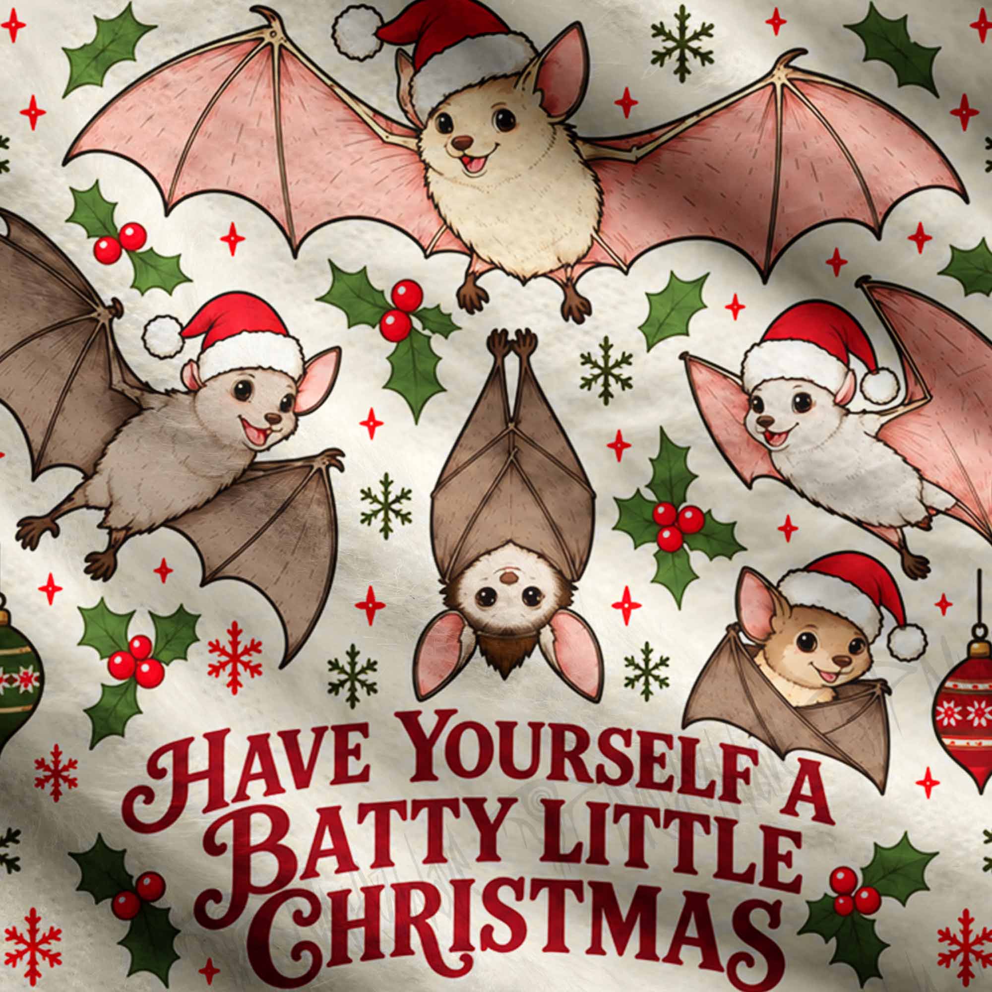 Have Yourself a Batty Little Christmas Ugly Sweatshirts