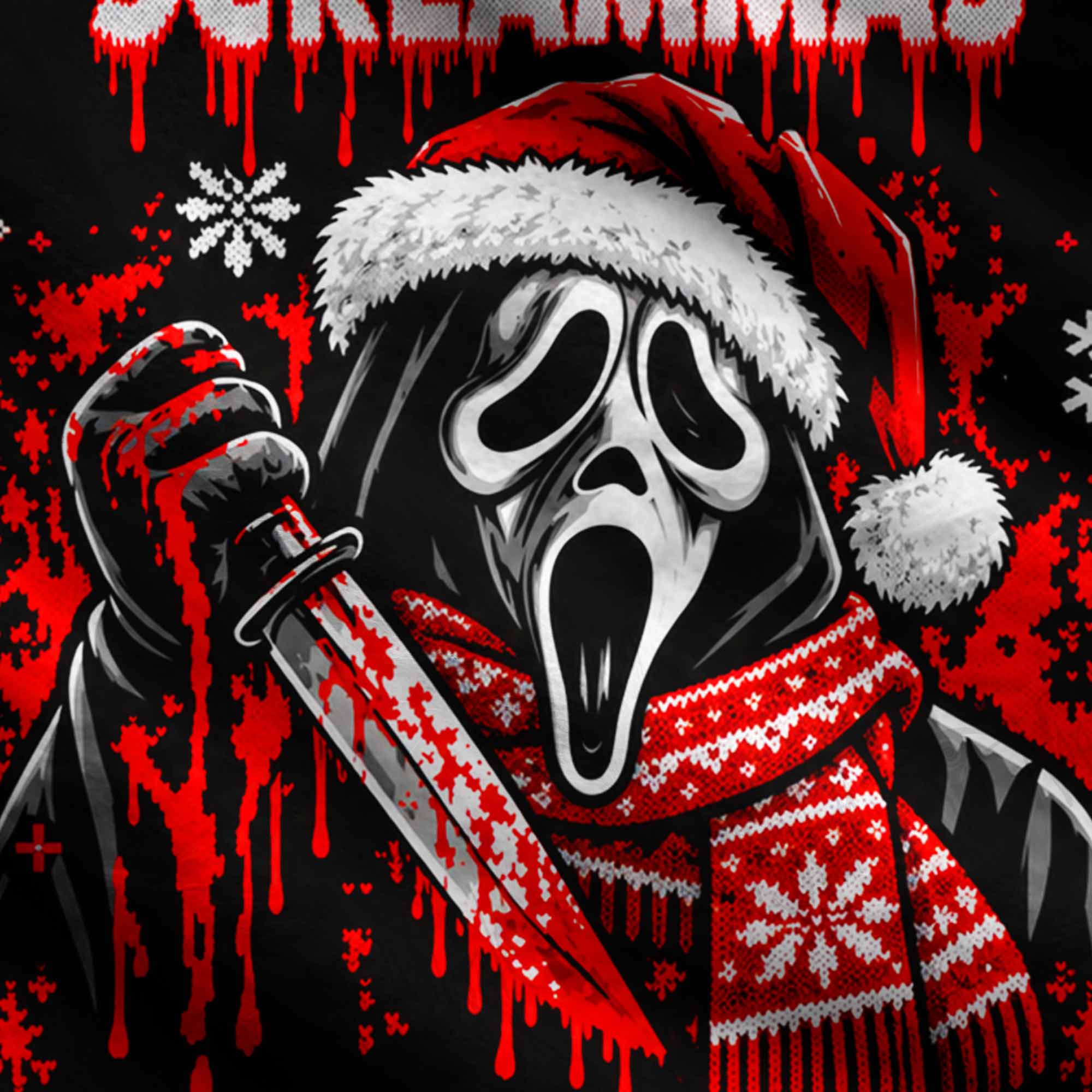 Merry Screammas Ugly Sweatshirts