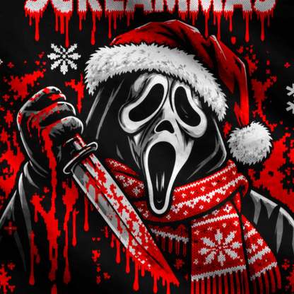 Merry Screammas Ugly Sweatshirts