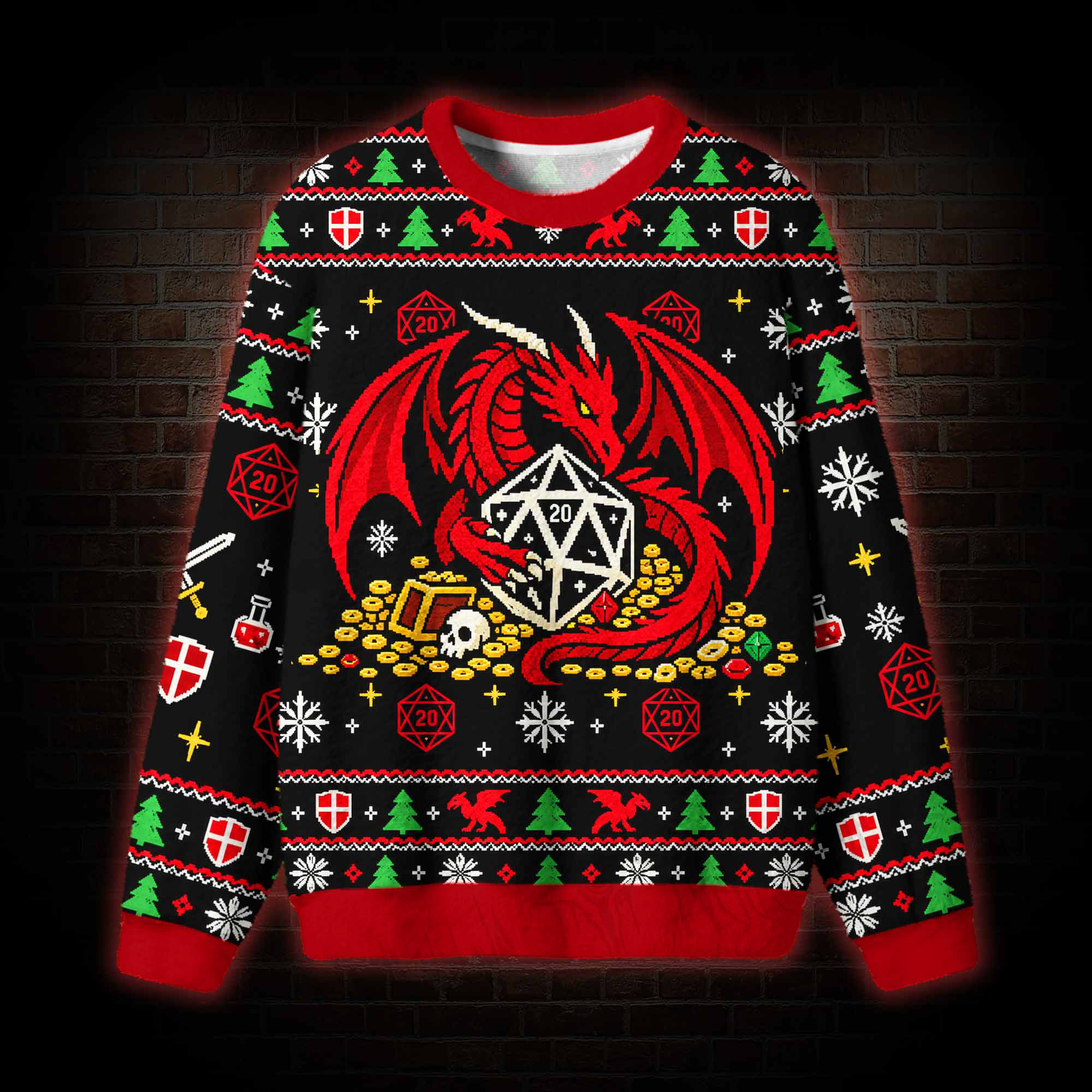 Roll for Initiative Ugly Sweatshirts