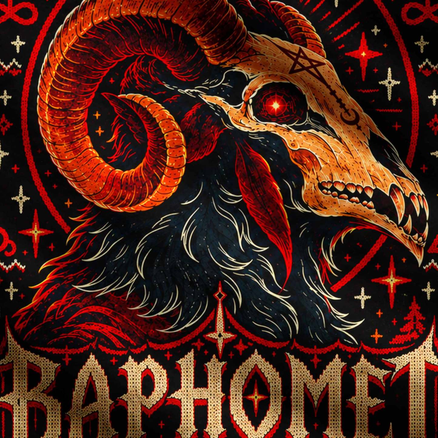 Baphomet Ugly Sweatshirts