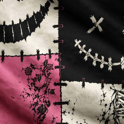 Goth Patchwork Ugly Sweatshirts
