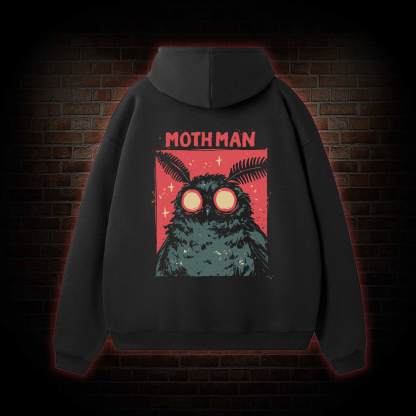 Cryptid Mothman Fleece Hoodie Set