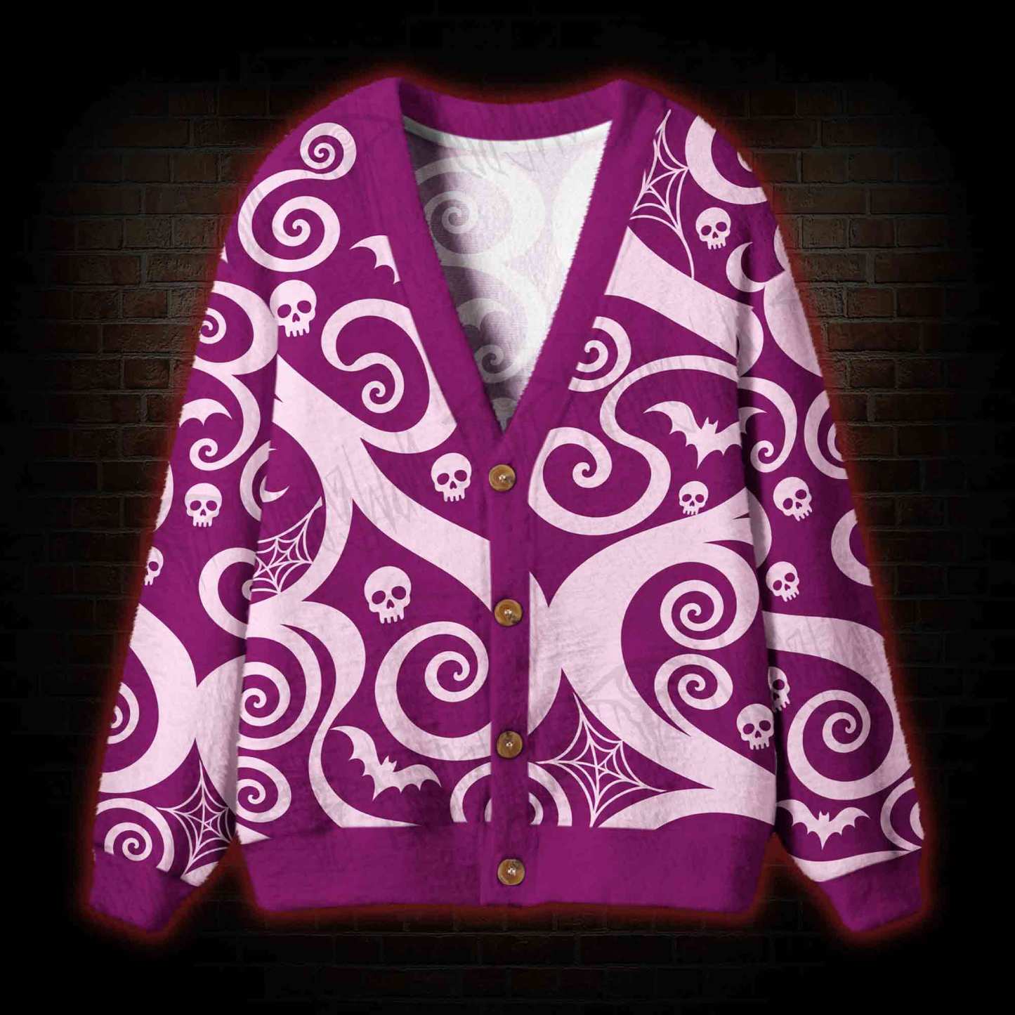 Twisted Goth Cardigan Sweater