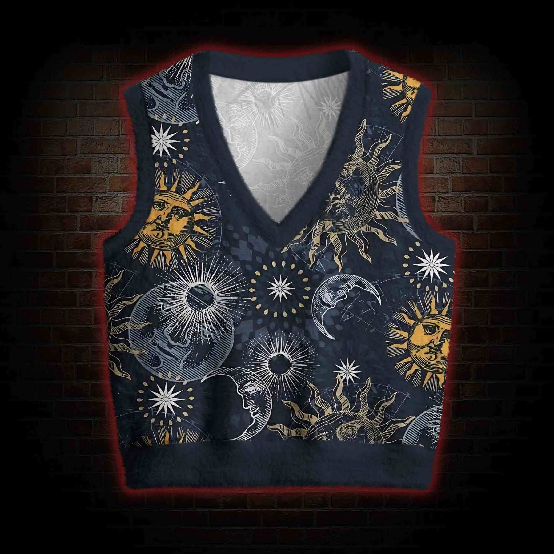 Astrology Ugly Sweater Vest