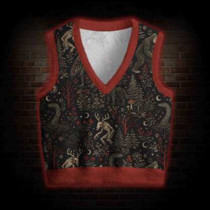 Creatures of the Night Ugly Sweater Vest