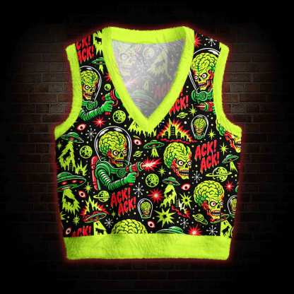 Ack Ack Ugly Sweater Vest