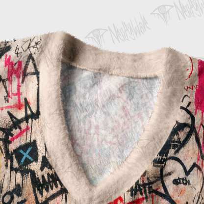 Vandalized Soul Ugly Sweater Vest
