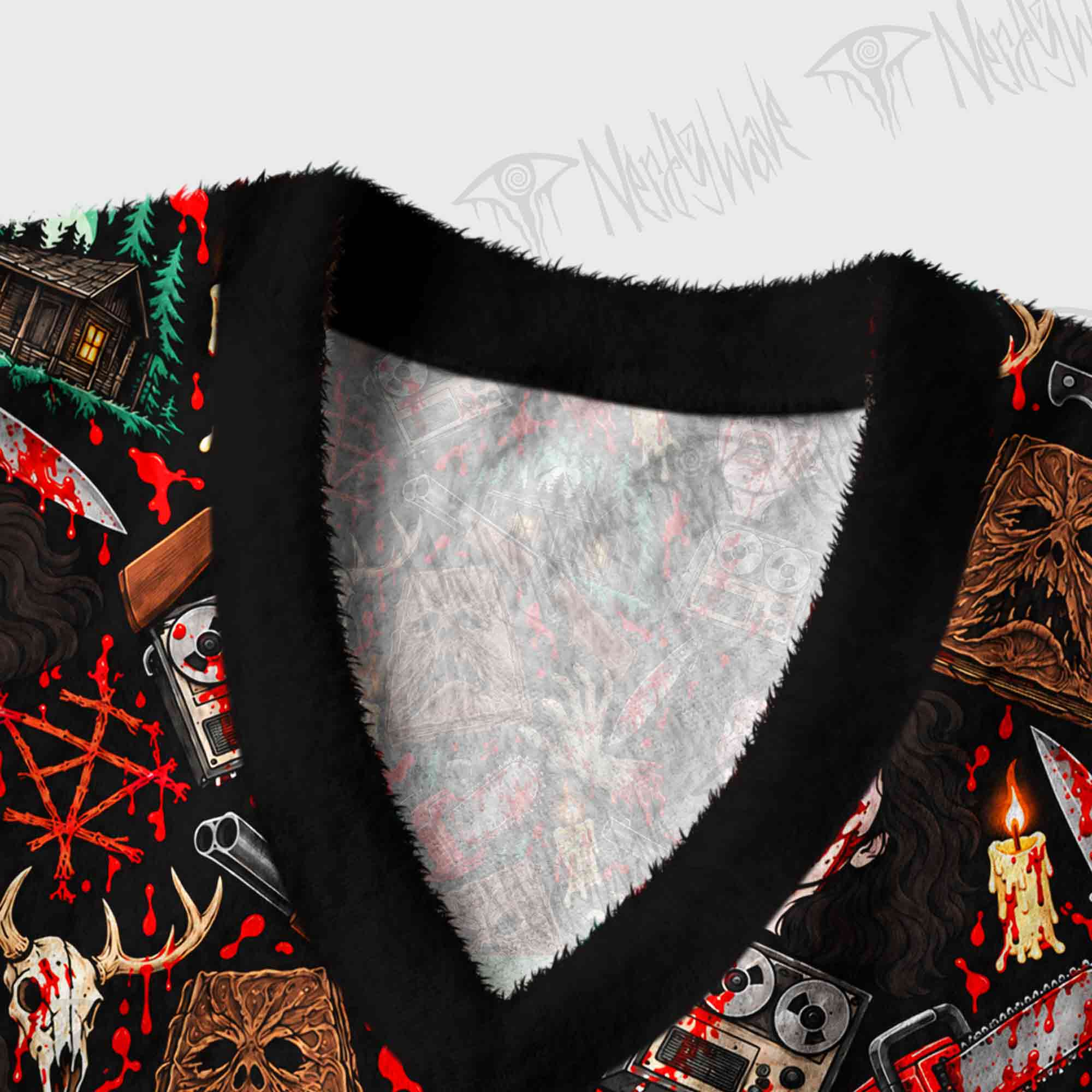 Groovy Dead Ugly Sweater Vest