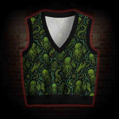 Cthulhu Mythos Ugly Sweater Vest