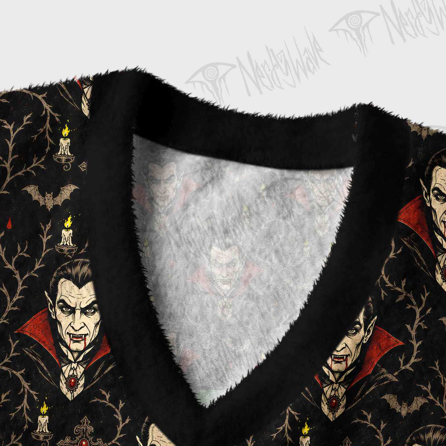 Vampire Lord Ugly Sweater Vest