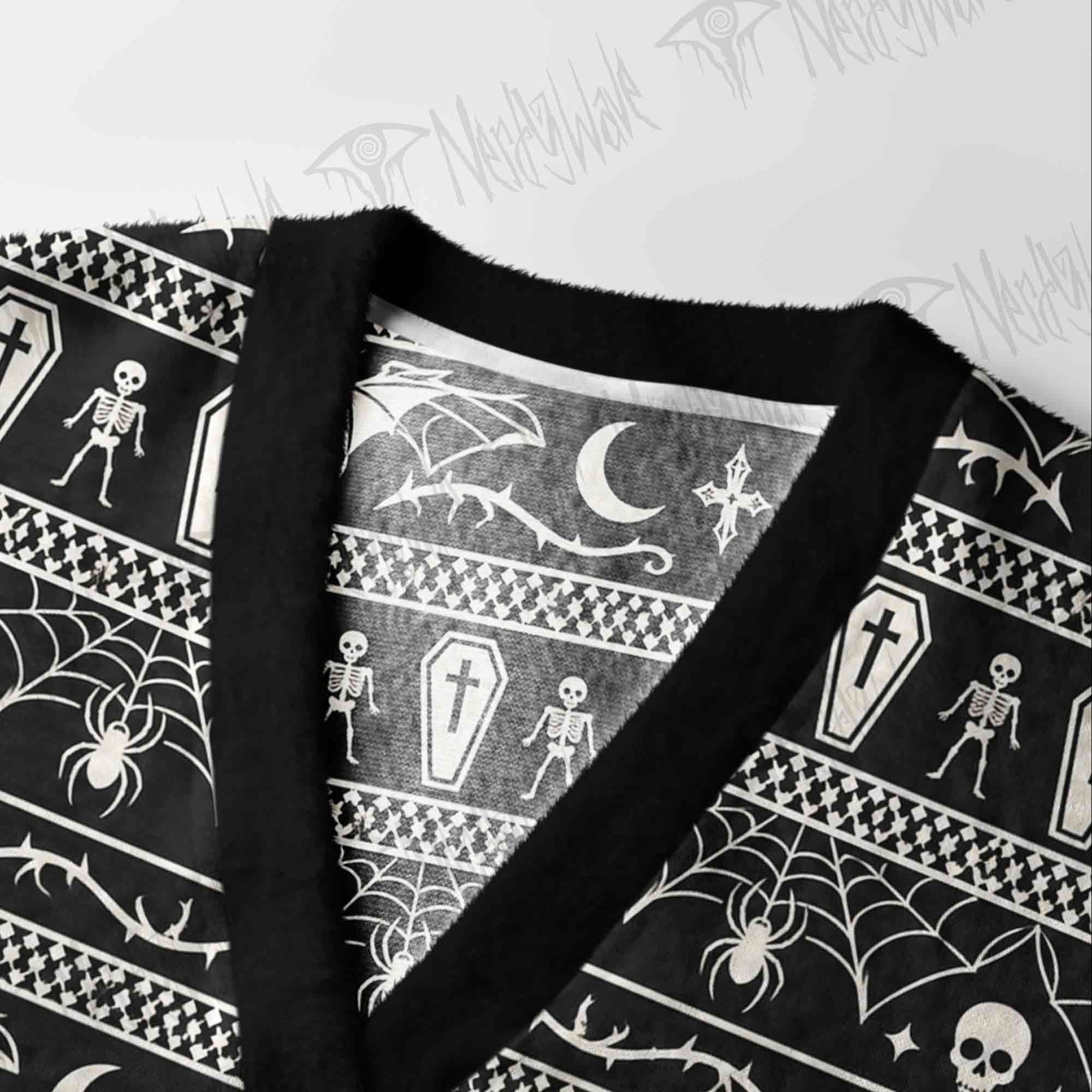 Midnight Spells Cardigan Sweater