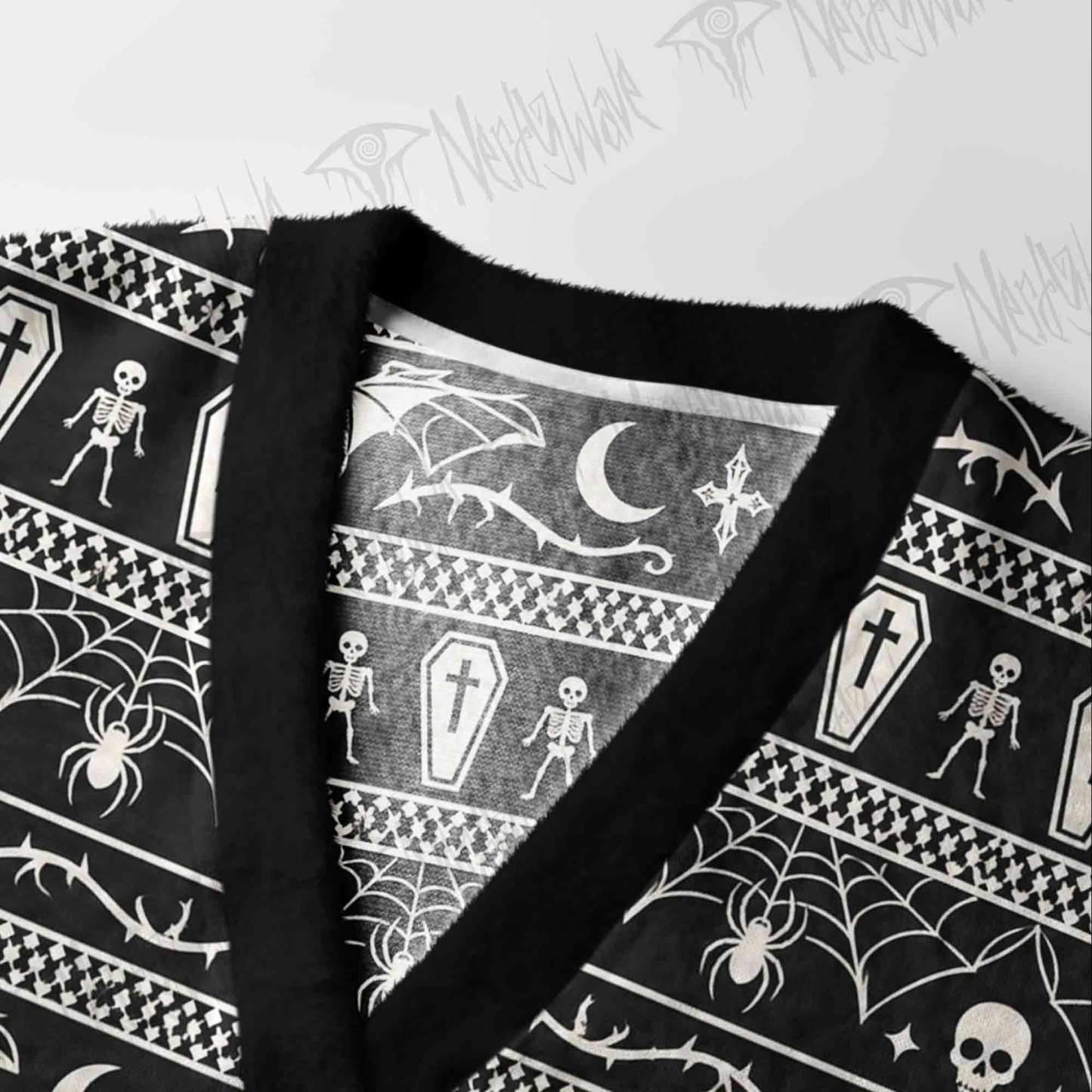Midnight Spells Cardigan Sweater