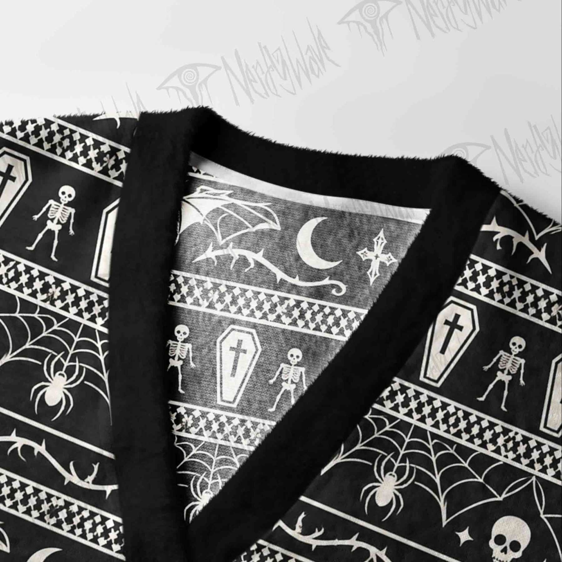 Midnight Spells Cardigan Sweater