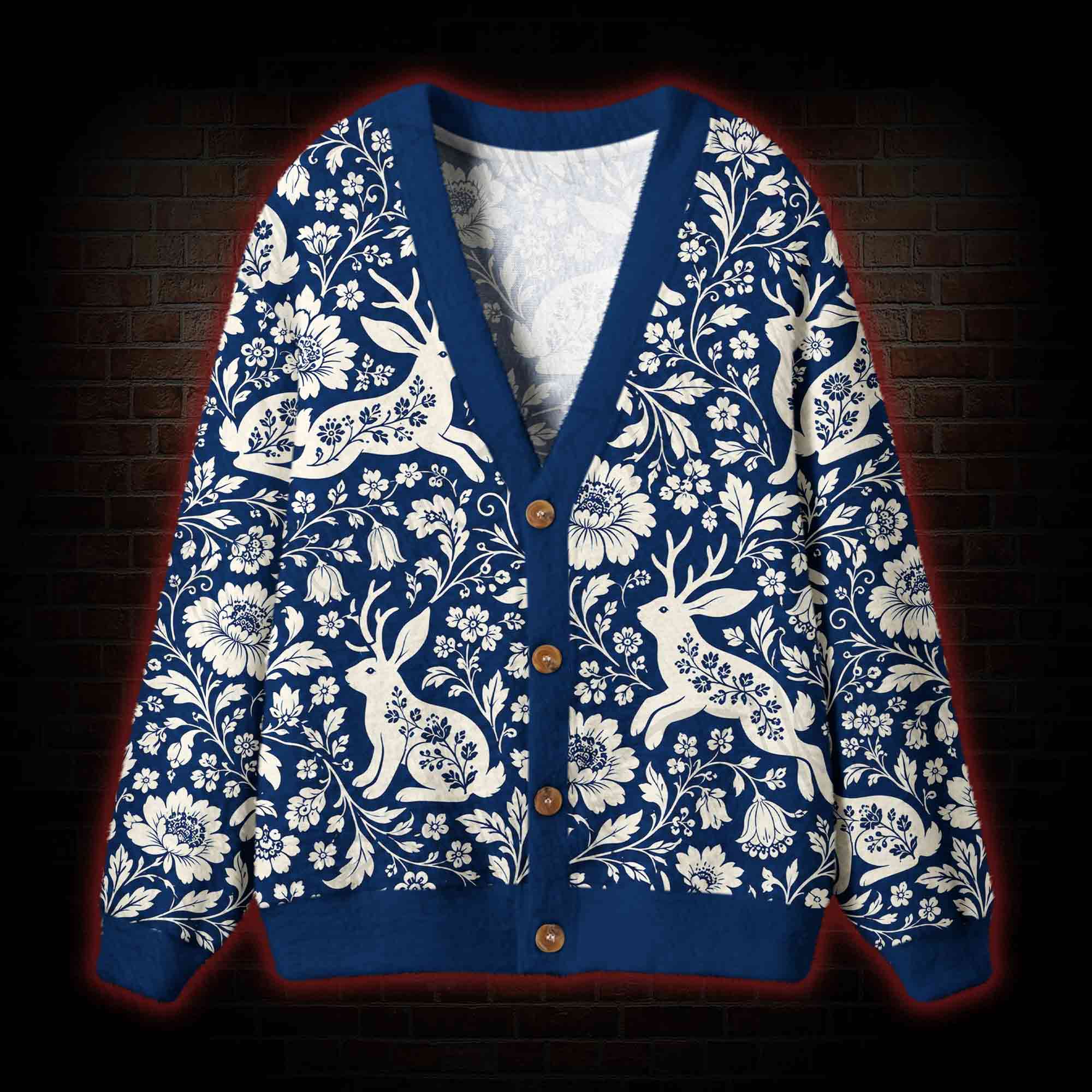Jackalope Lore Cardigan Sweater