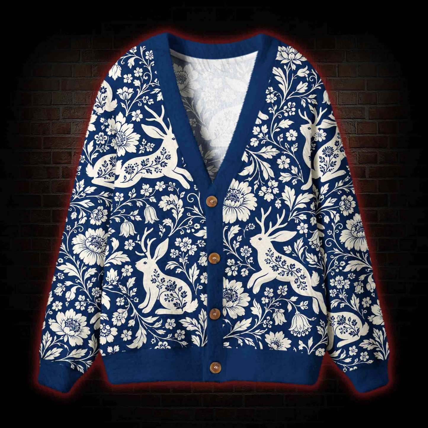 Jackalope Lore Cardigan Sweater