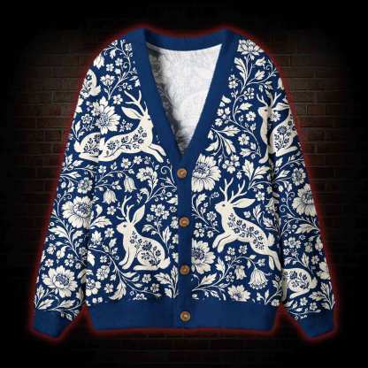 Jackalope Lore Cardigan Sweater