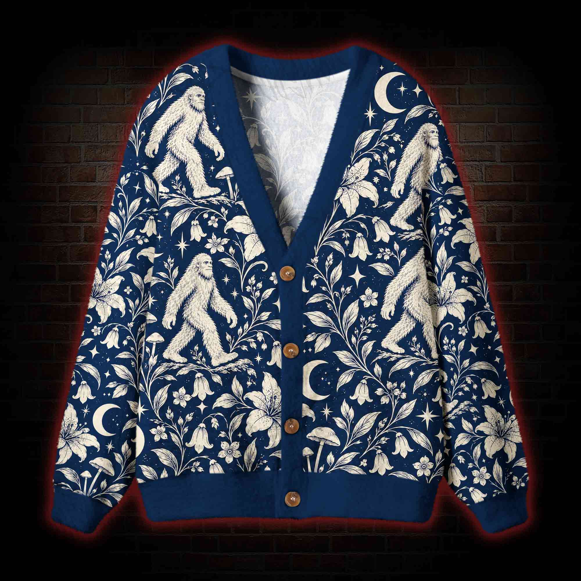 Bigfoot's Hideout Cardigan Sweater