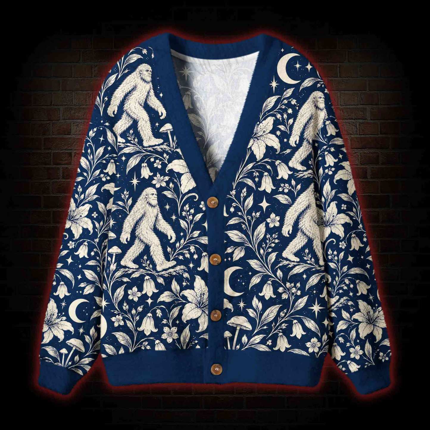 Bigfoot's Hideout Cardigan Sweater