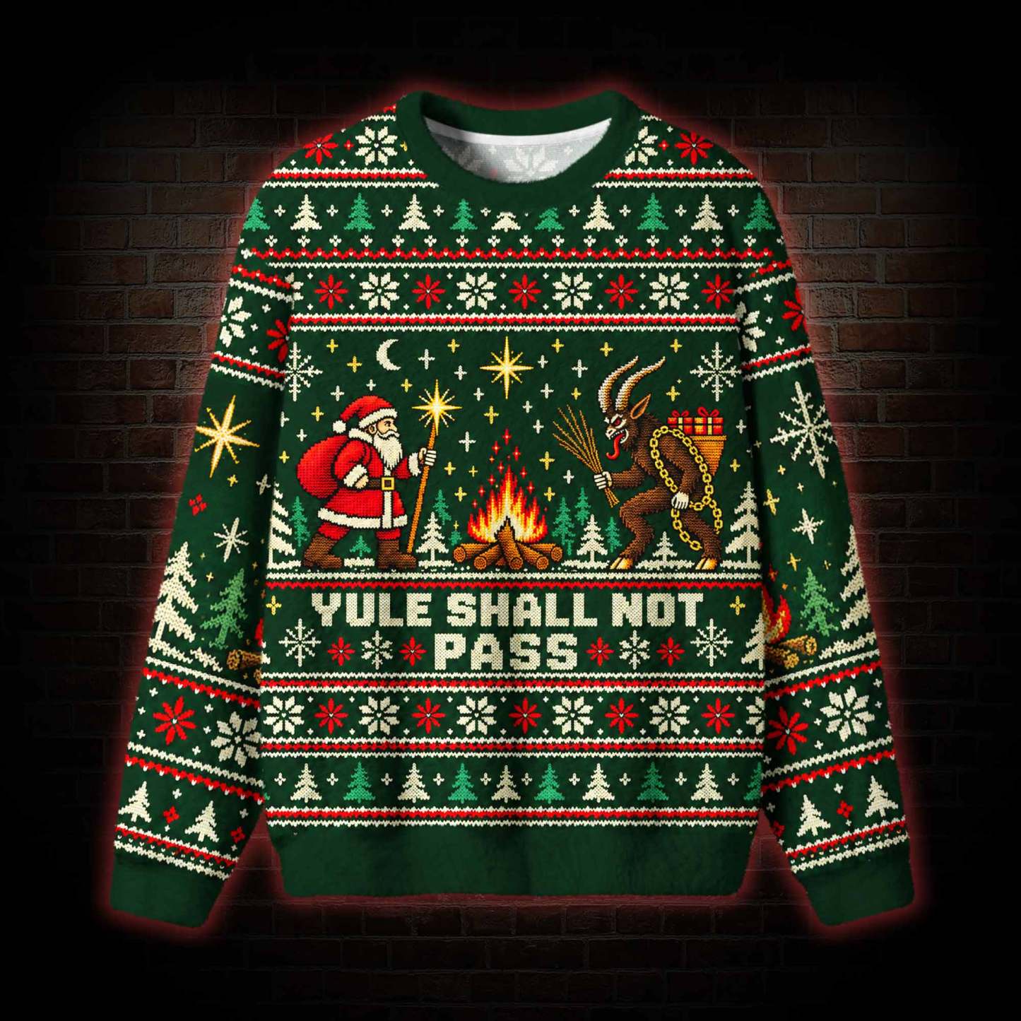 Yule Shall Not Pass Ugly Sweatshirts