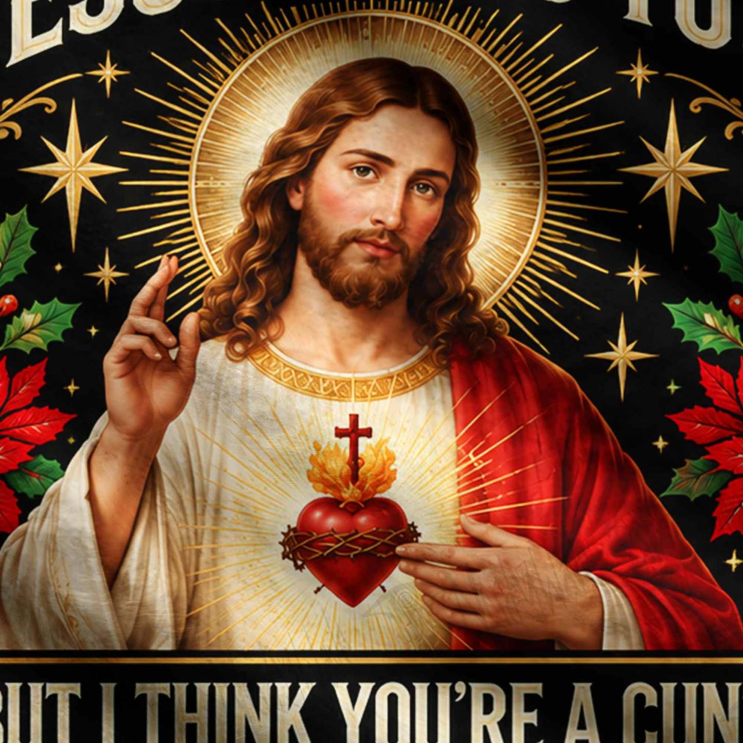 Jesus Loves You but I’m Still Judging You Ugly Sweatshirts