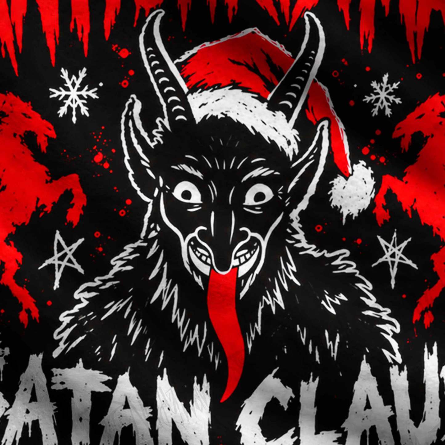 Satan Claus Ugly Sweatshirts
