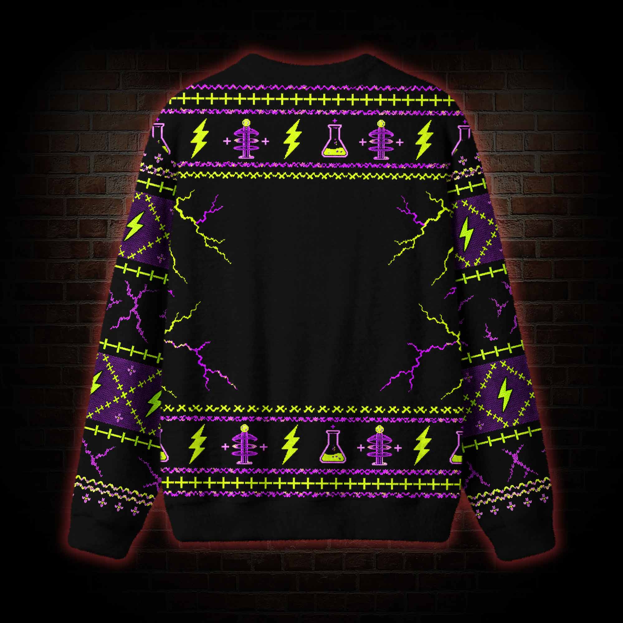 Furankenstein Creepy Cat Ugly Sweatshirts