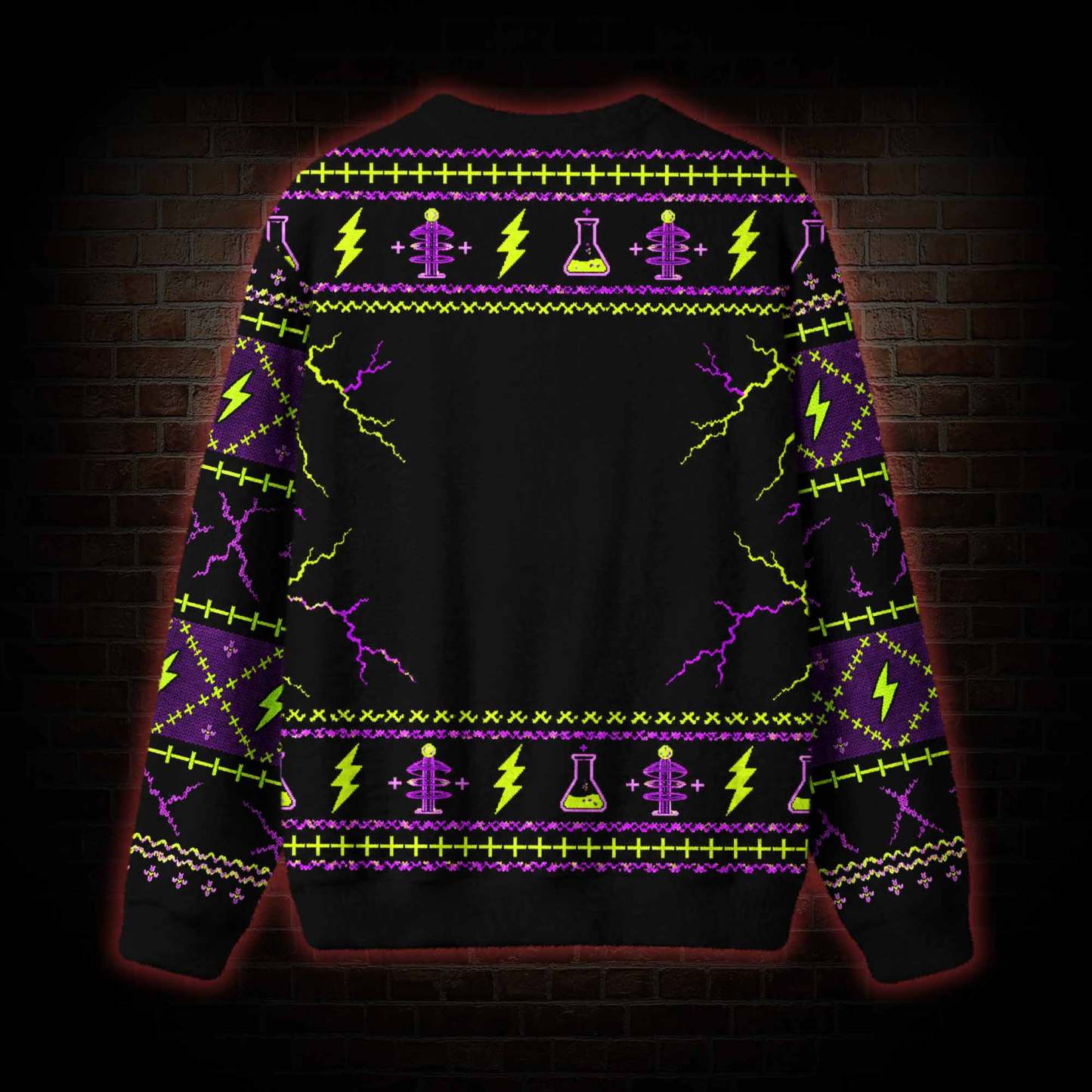Furankenstein Creepy Cat Ugly Sweatshirts