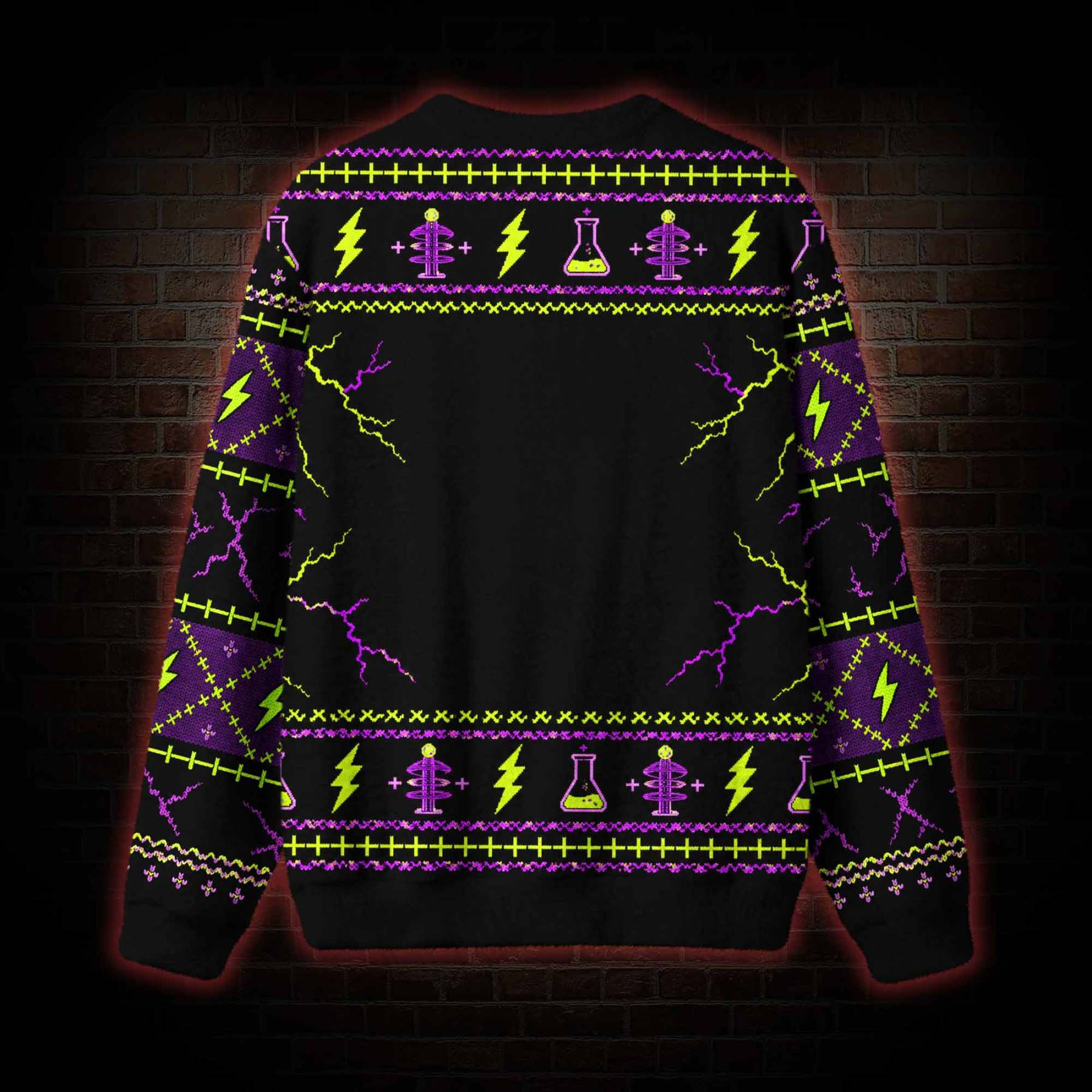 Furankenstein Creepy Cat Ugly Sweatshirts