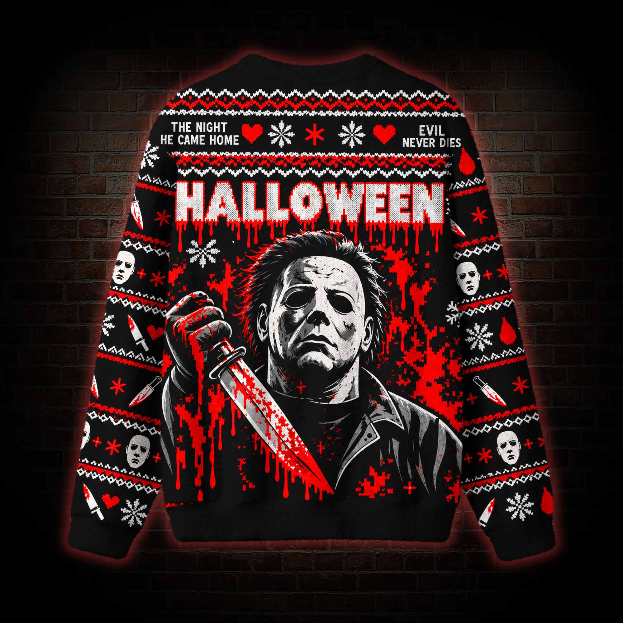 I Prefer Halloween Ugly Sweatshirts