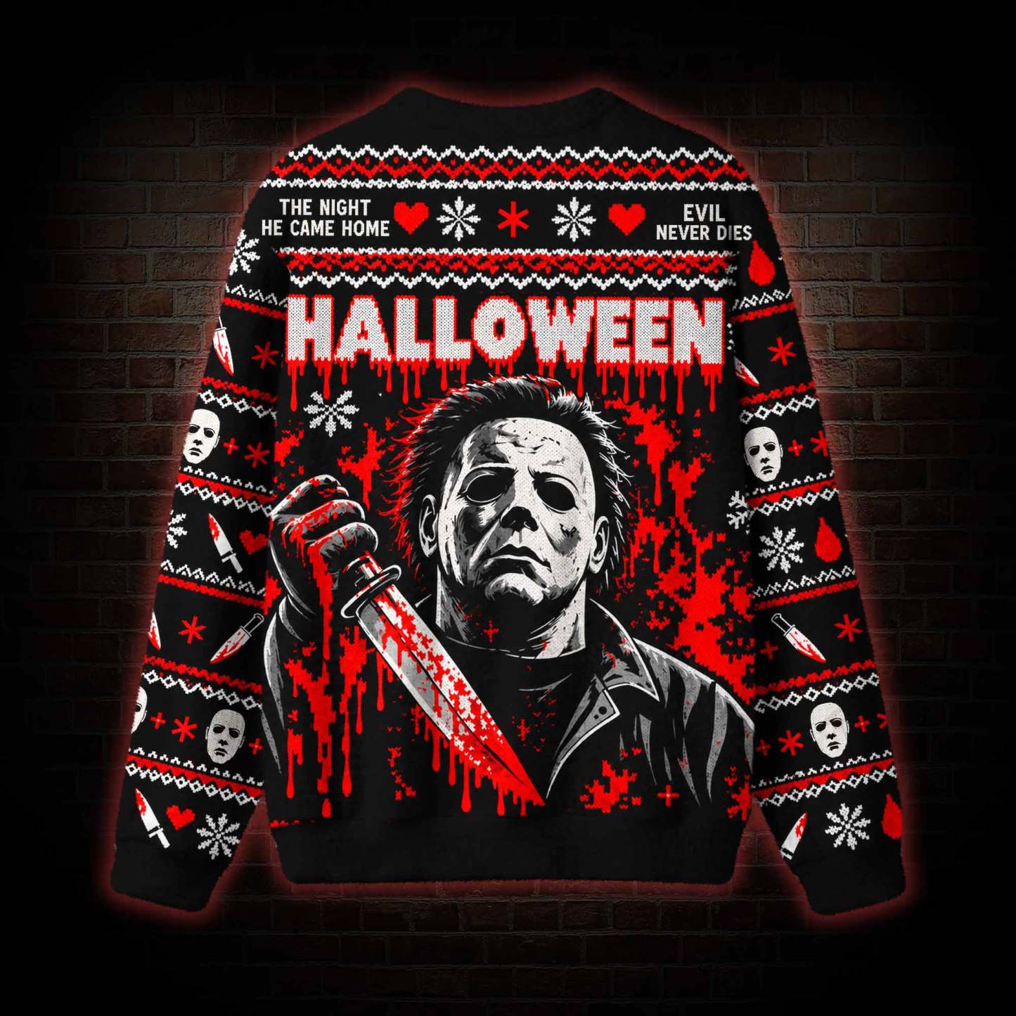 I Prefer Halloween Ugly Sweatshirts