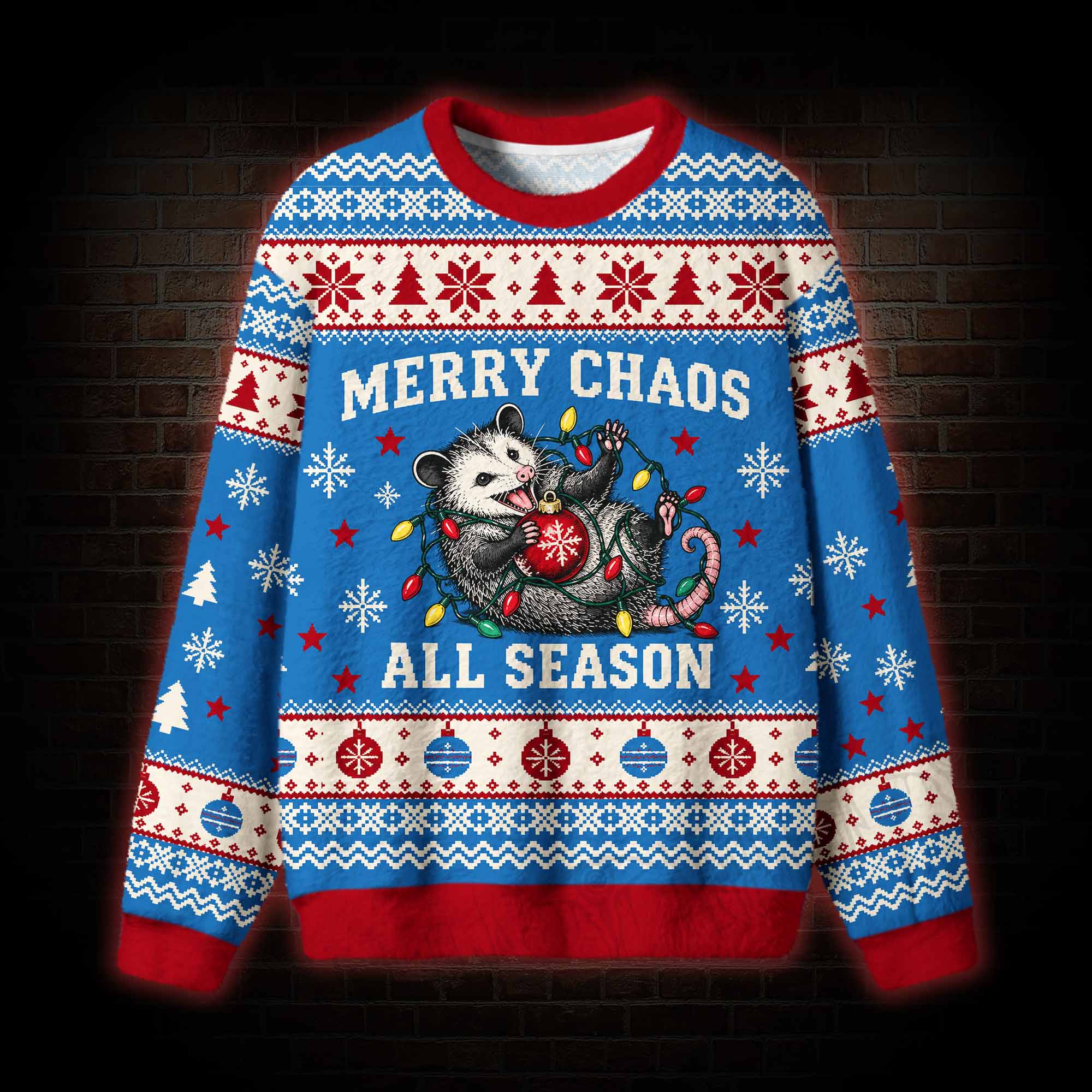Merry Chaos All Season Ugly Sweatshirts