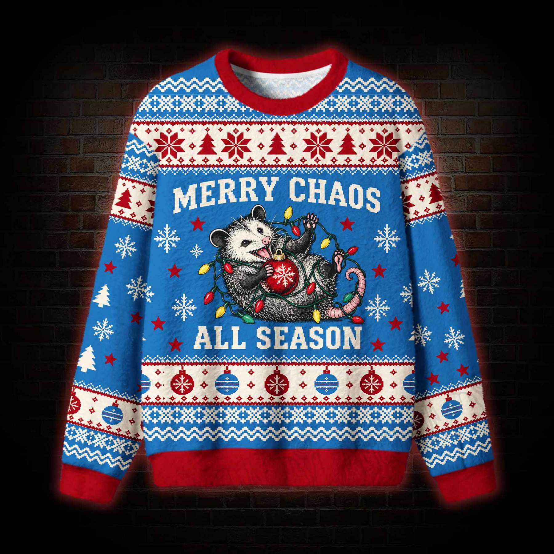 Merry Chaos All Season Ugly Sweatshirts