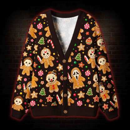 Slasher Cookie Cardigan Sweater