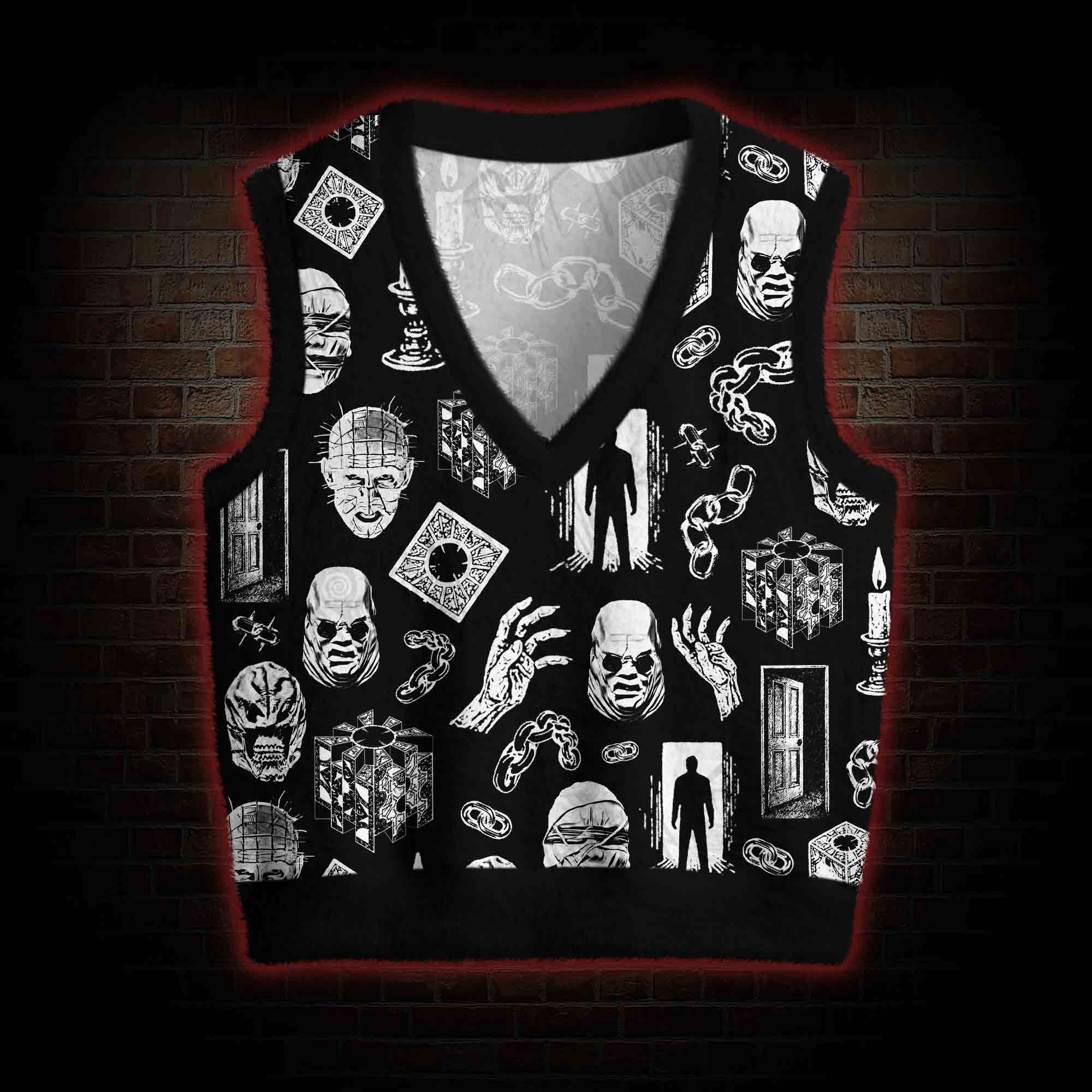 It's A Waste of Good Suffering Ugly Sweater Vest