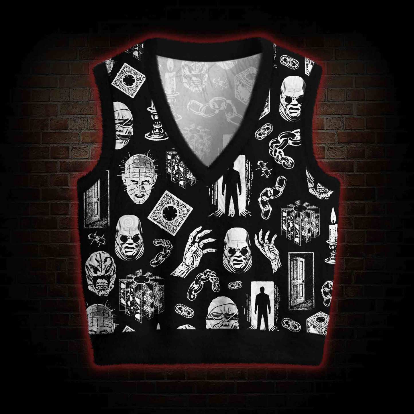 It's A Waste of Good Suffering Ugly Sweater Vest