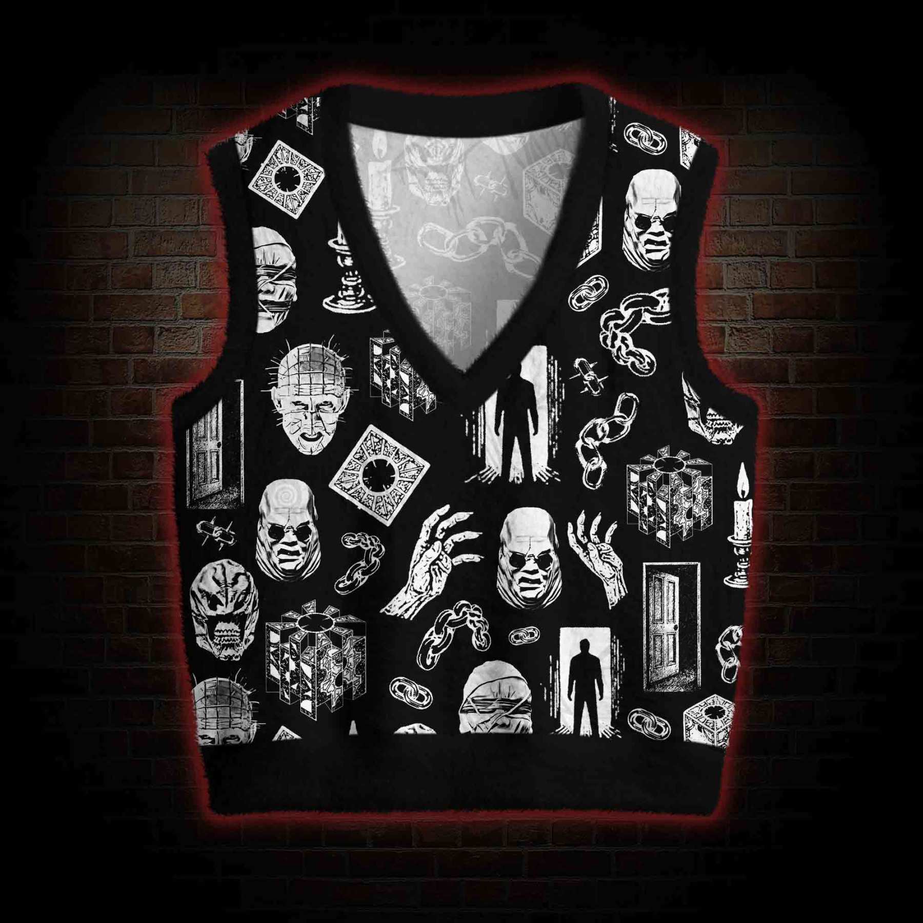 It's A Waste of Good Suffering Ugly Sweater Vest