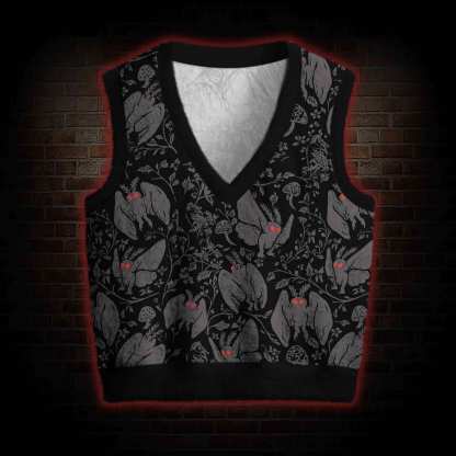 Mothman in the Jungle Ugly Sweater Vest