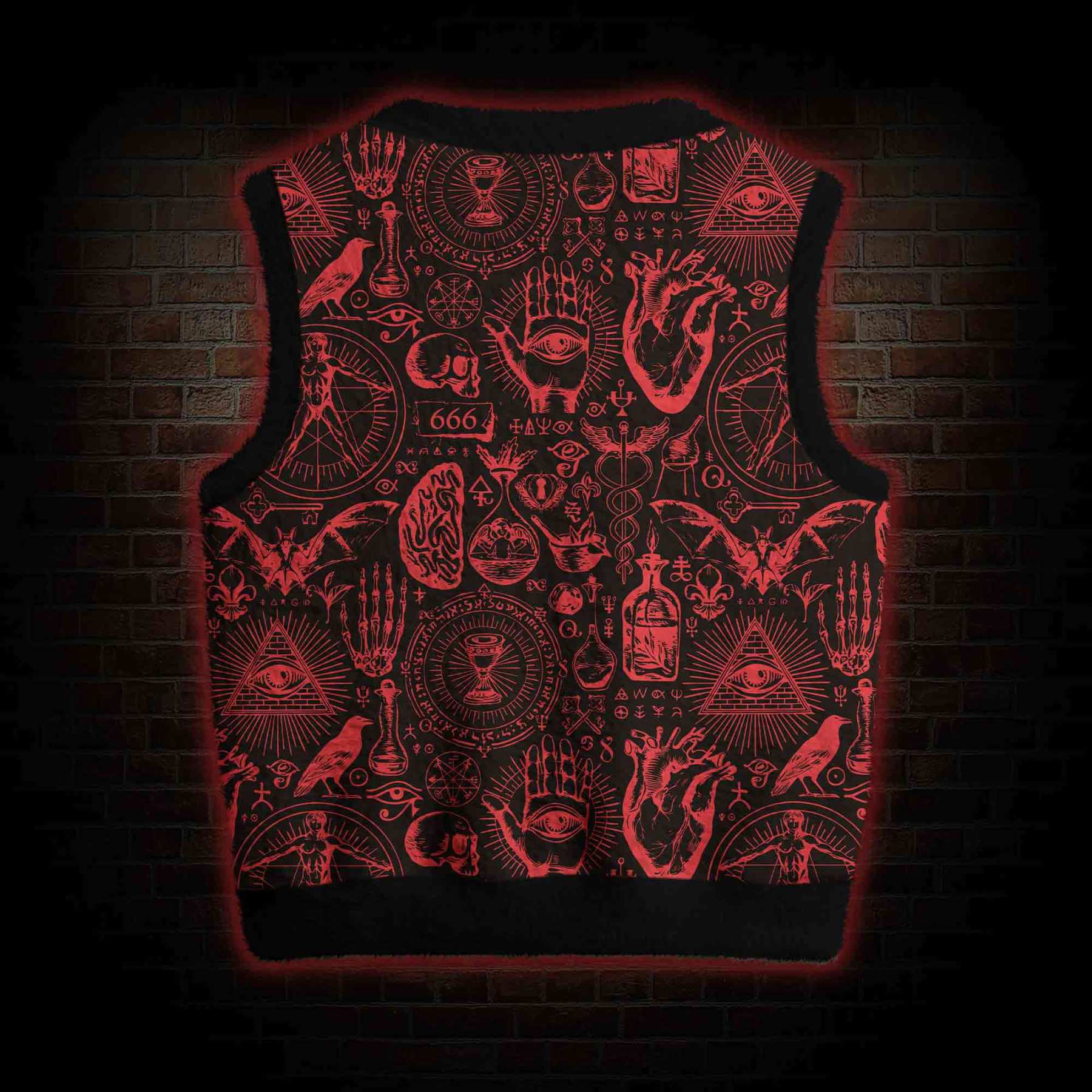 Occultism Ugly Sweater Vest