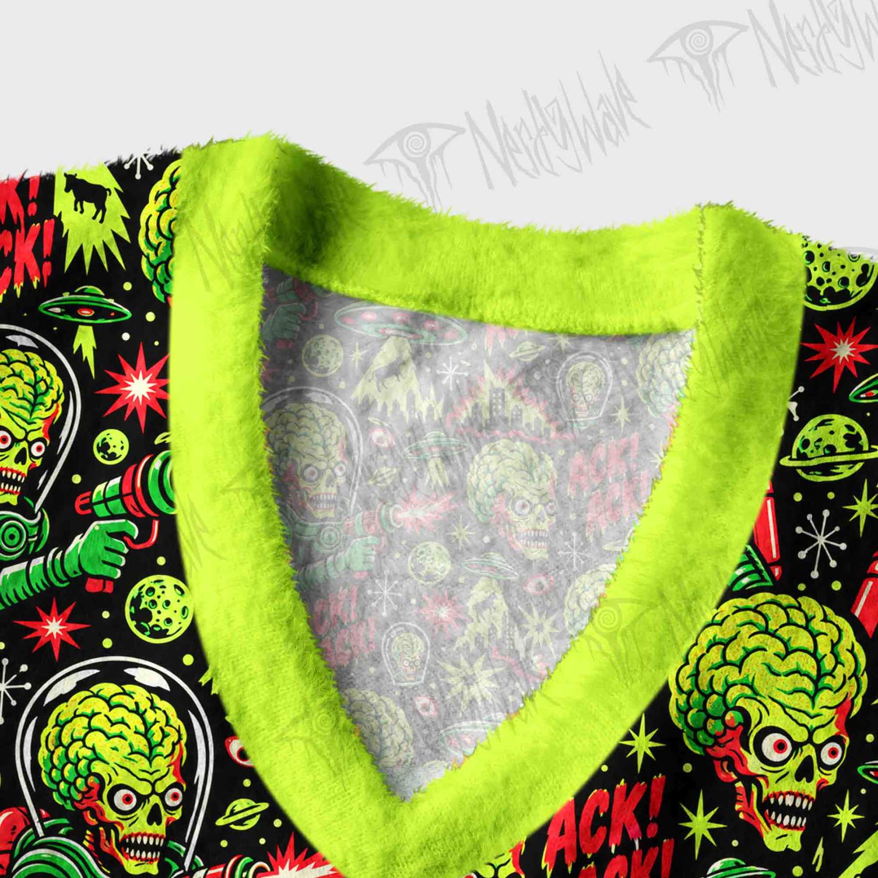 Ack Ack Ugly Sweater Vest