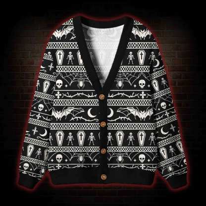 Midnight Spells Cardigan Sweater