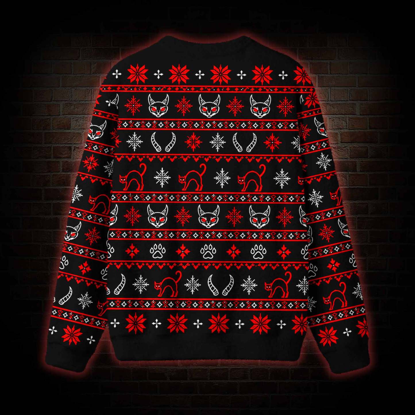 Satan Claus Ugly Sweatshirts