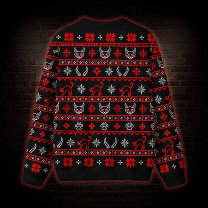 Satan Claus Ugly Sweatshirts