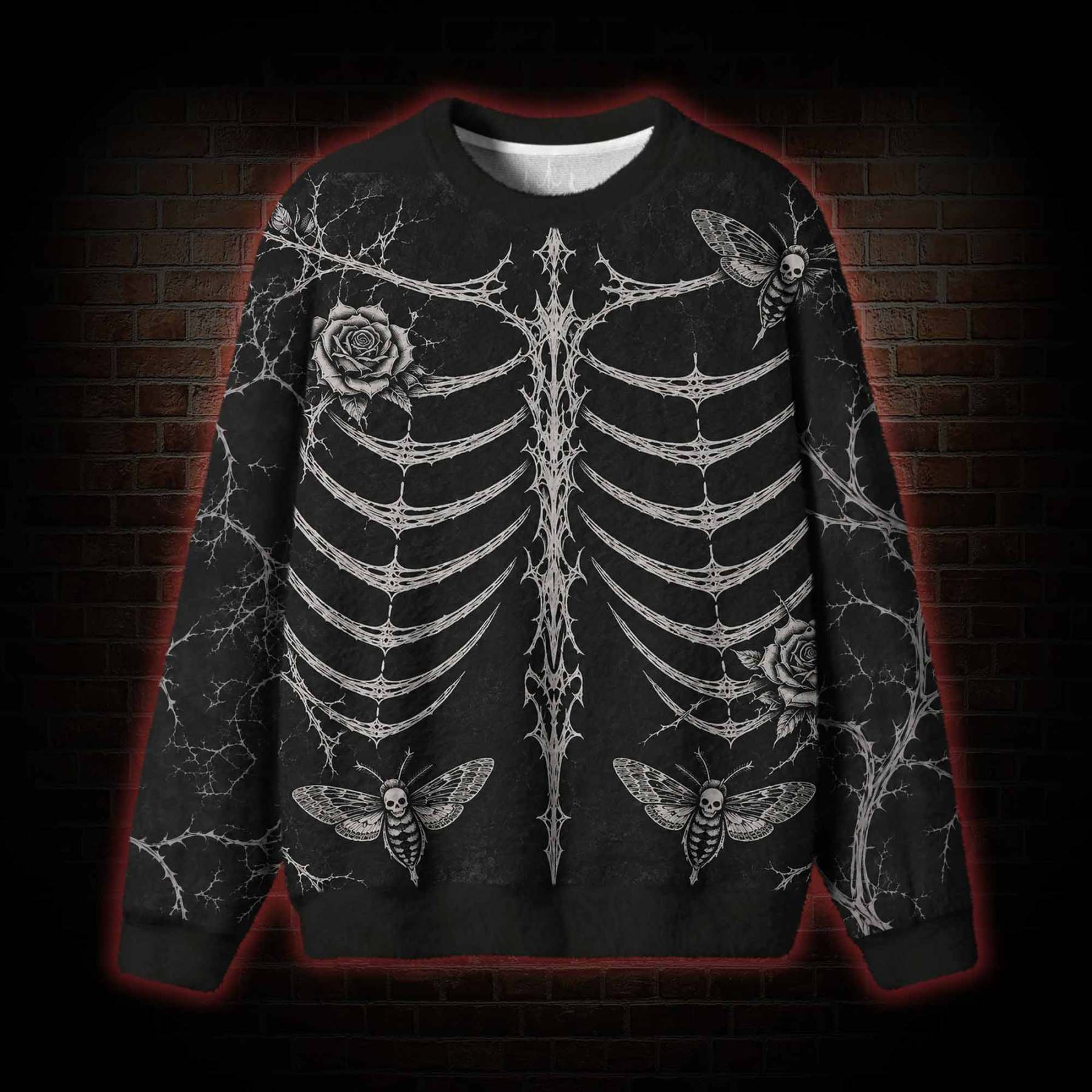 Thorny Ribcage Ugly Sweatshirts