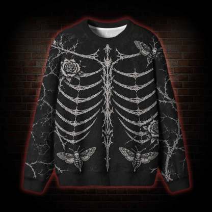 Thorny Ribcage Ugly Sweatshirts