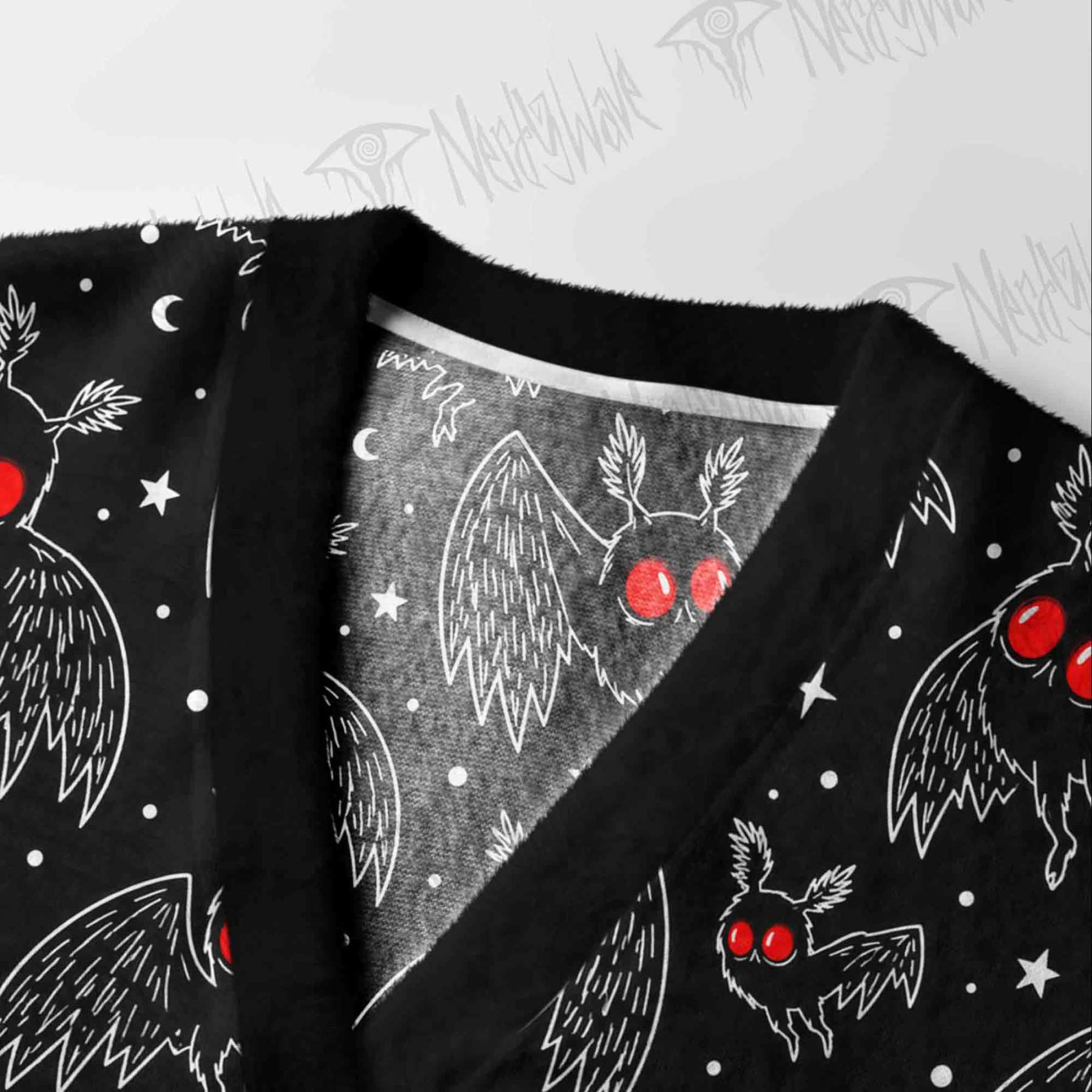 Mothman Lore Cardigan Sweater