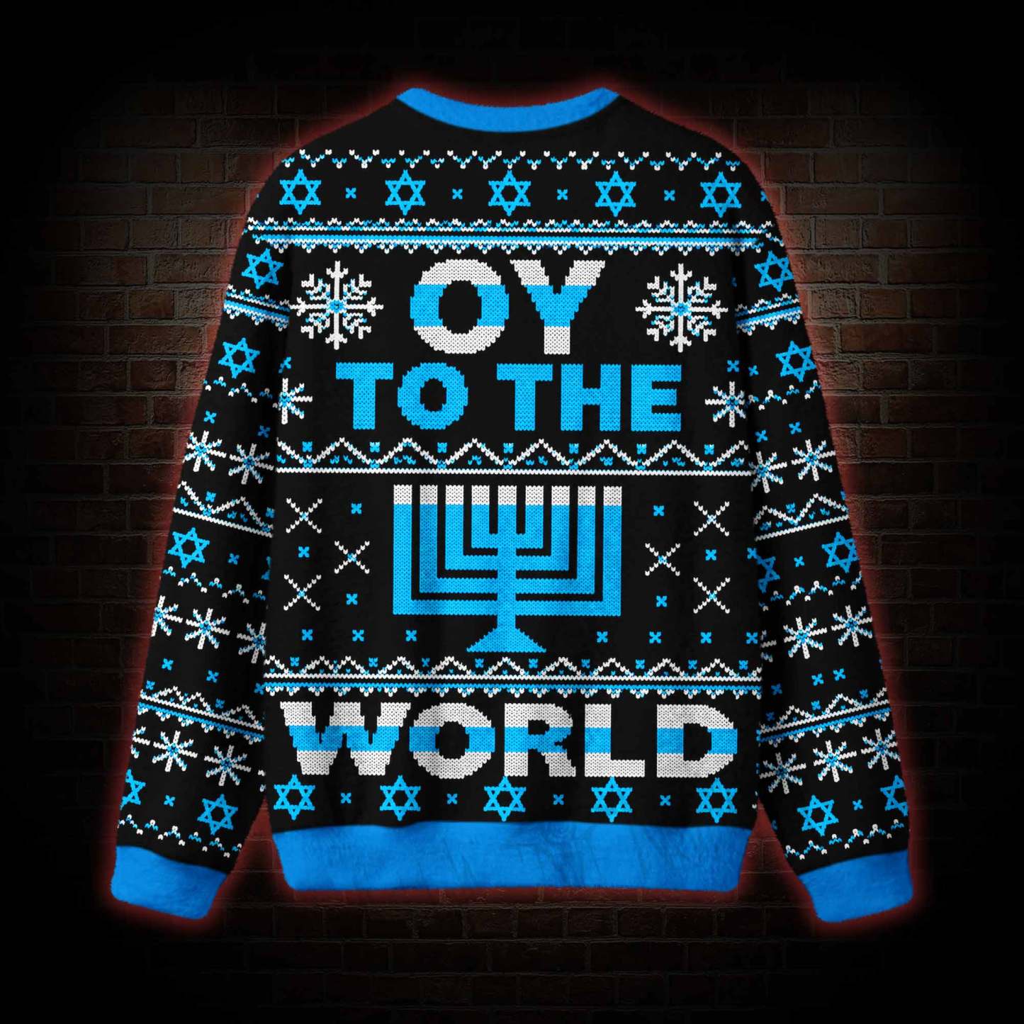Oy to the World Ugly Sweatshirts